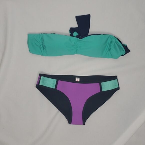 EBuddy | Teal Bikini Diving Combo - Picture 1 of 4